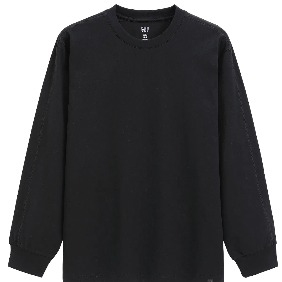 Футболка свободного кроя GAP Spring T Shirt, Black