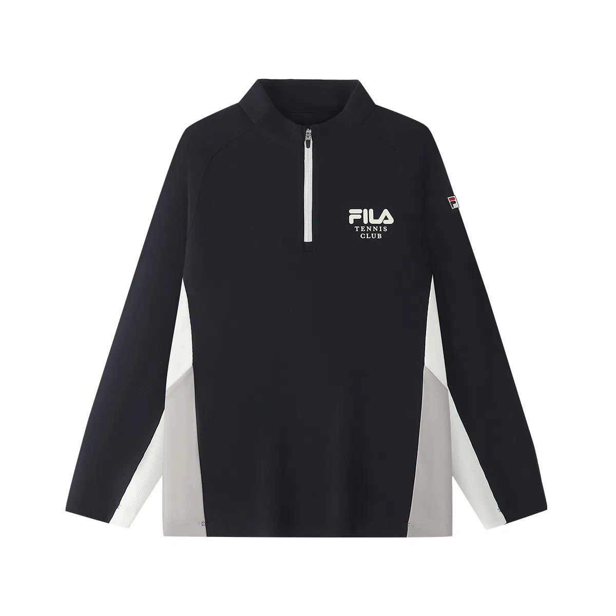 Детская футболка с воротником-стойкой RD Royal Blue-NV FILA KIDS
