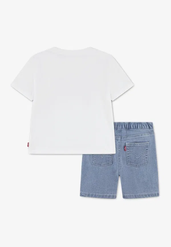 Комплект из футболки с логотипом и шорт - футболка с принтом Levi'S, белый — фото 2