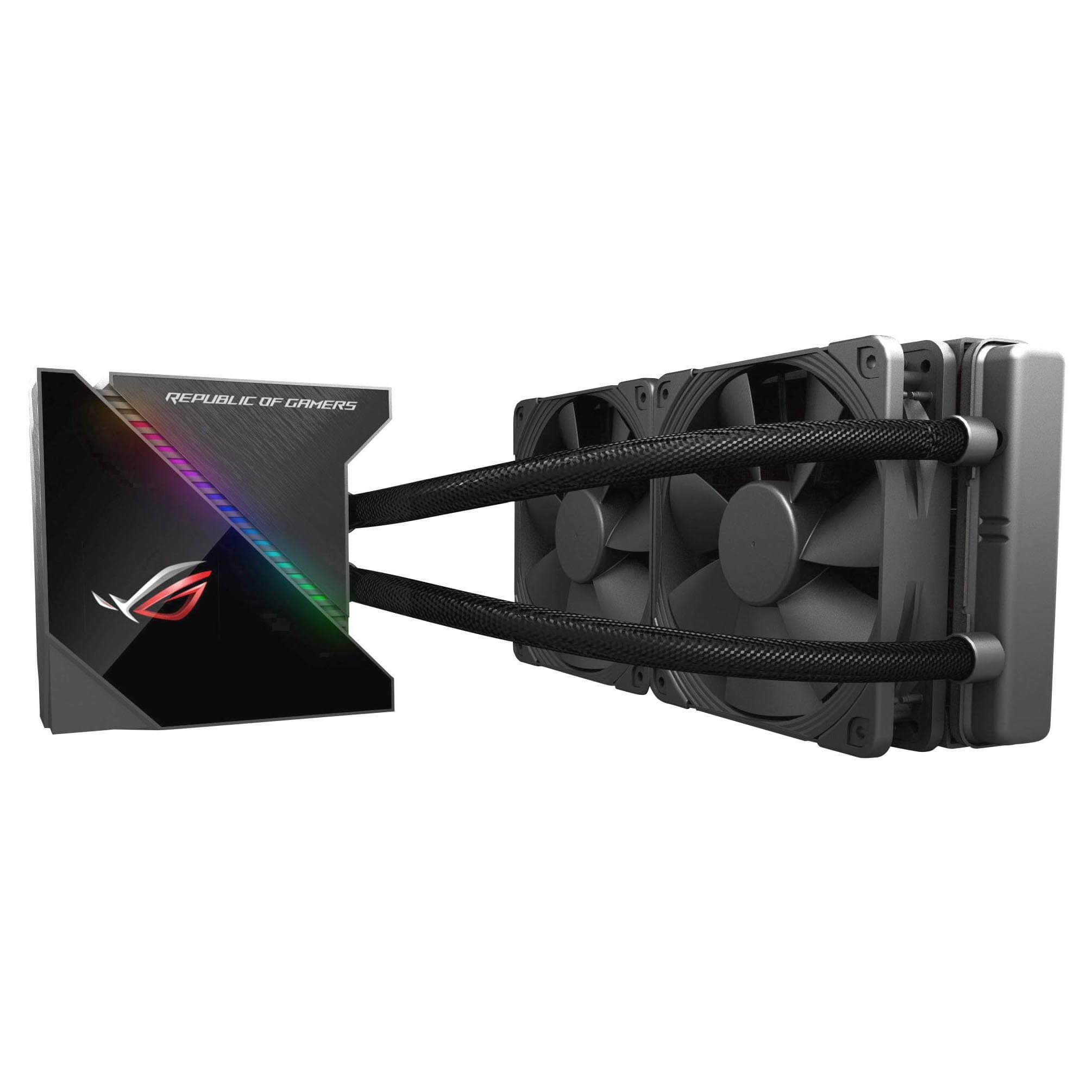 Система водяного охлаждения Asus ROG Ryujin 240, черный - фото