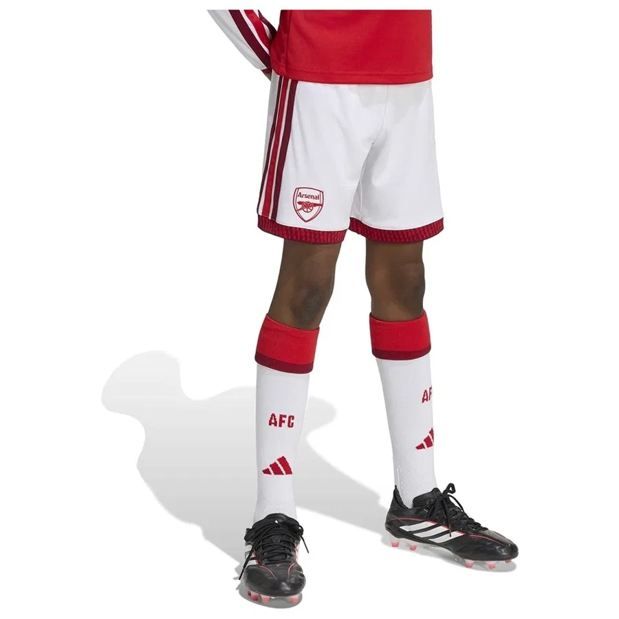 Детские спортивные шорты с технологией Climacool Afc H Sho Y adidas, Белый — фото 2