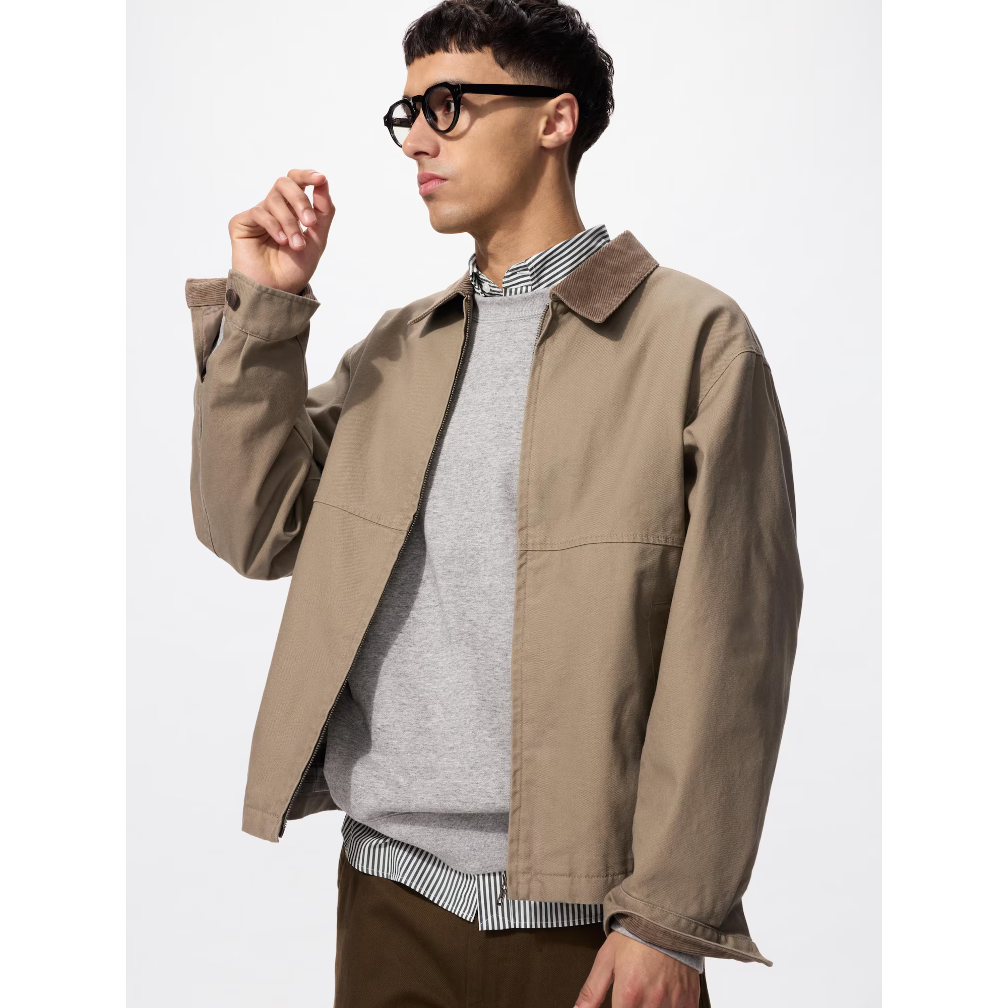 

Куртка мужская Uniqlo, 34 коричневый