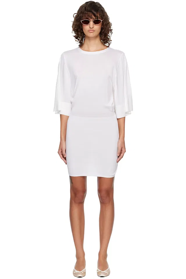 Мини-платье the mananco mesh dress Jacquemus