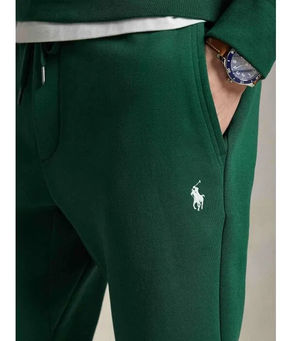 Мужские спортивные брюки с зауженным кроем Polo Ralph Lauren, Verde Bottiglia — фото 4