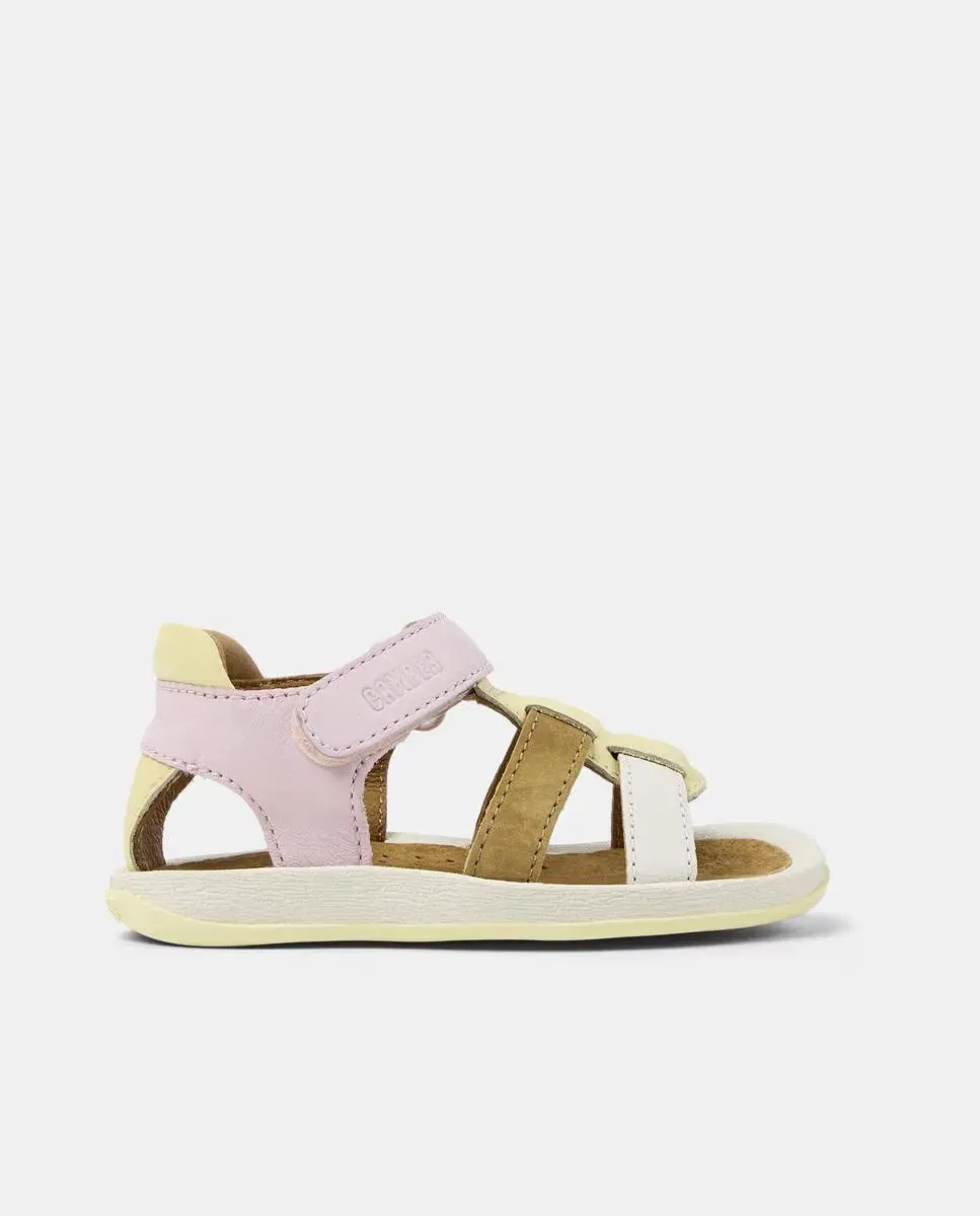 Сандалии детские Camper Bicho Twins, регулируемый дизайн, Beige/Rosa