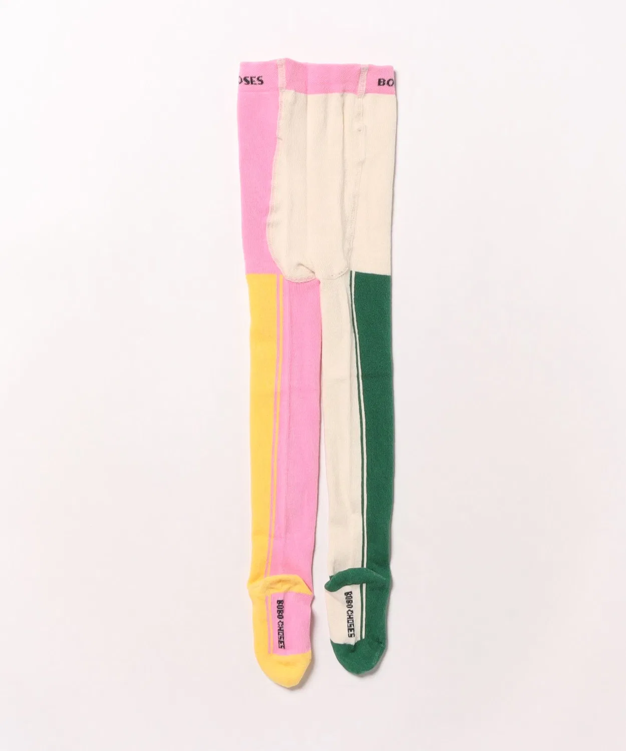 Детские колготки с цветными блоками Bobo color block tights BOBO CHOSES, Multi — фото 3