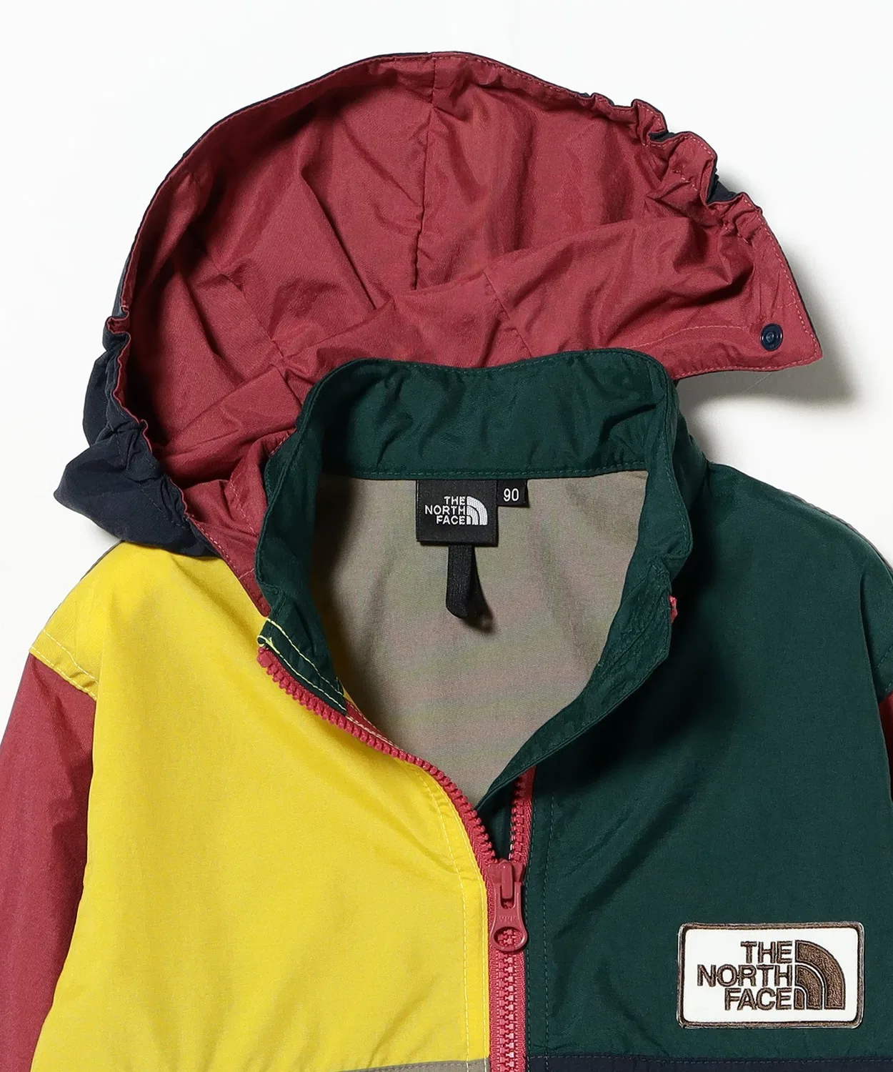 Детская куртка-ветровка с капюшоном, модель Grand Compact Jacket THE NORTH FACE, Multi — фото 3