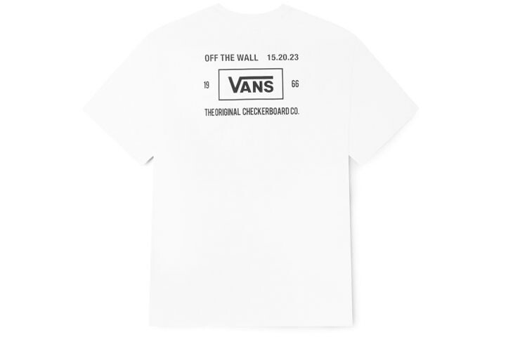 

Футболка унисекс белая Vans, белый
