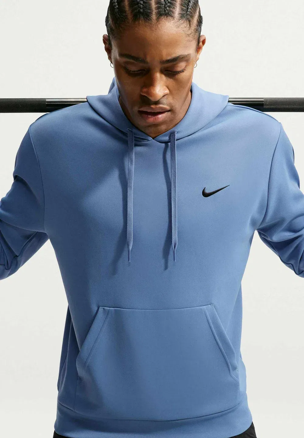 M nk df uv flex flc po hd - hoodie Nike Performance, Indigo Storm Indigo Storm Black