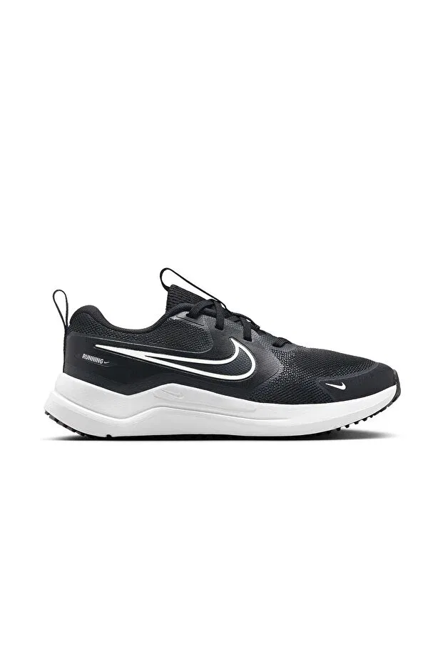 Детские кроссовки для девочек на шнуровке Nike, Black/White