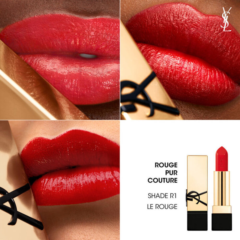 Помада для губ Yves Saint Laurent Rouge Pur Couture, R1 Le Rouge, 3,8 г — фото 2