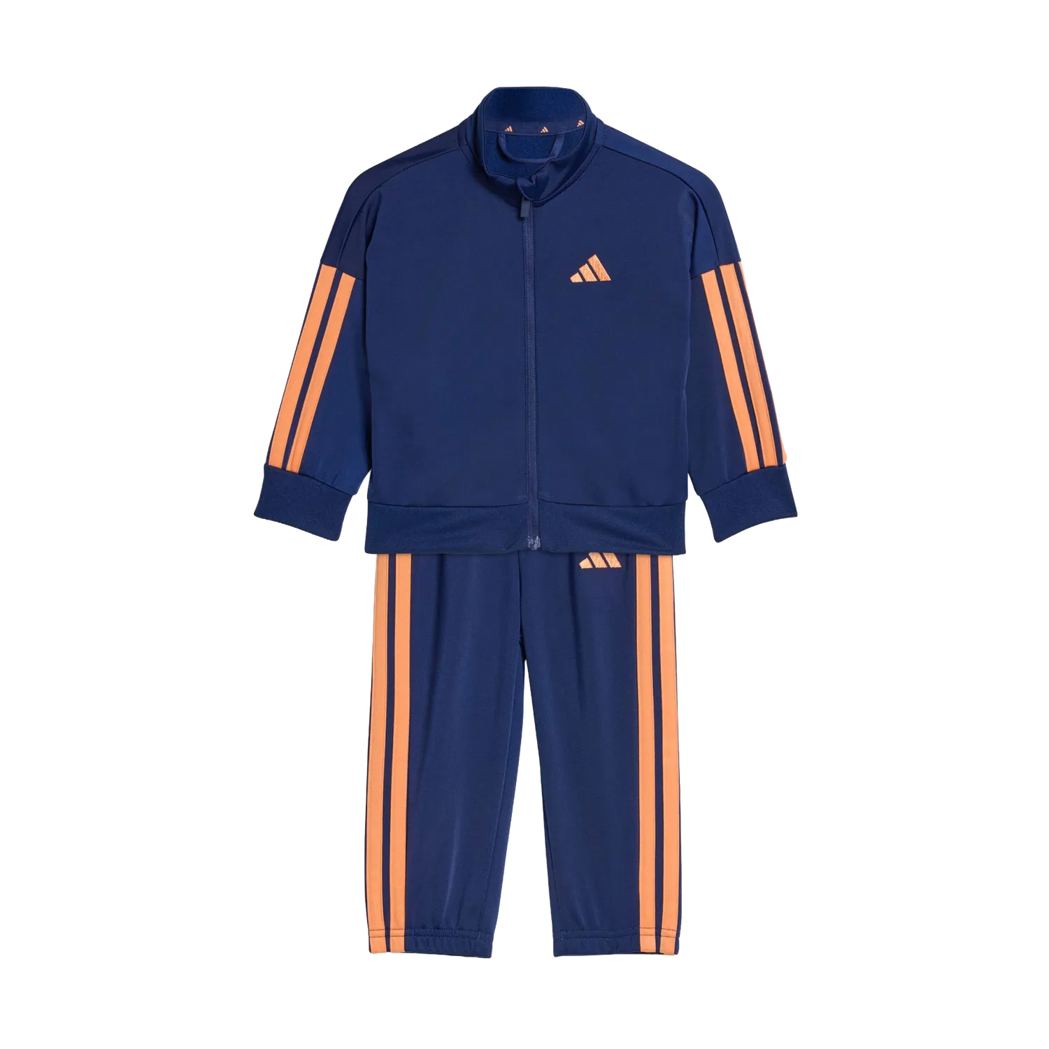 Детский спортивный костюм с полосками Adidas, синий