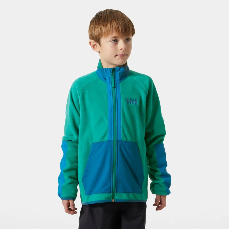 Детский флисовый джемпер с принтом Helly Hansen Jr Marka Polar Mont, Helly Hansen — фото 2