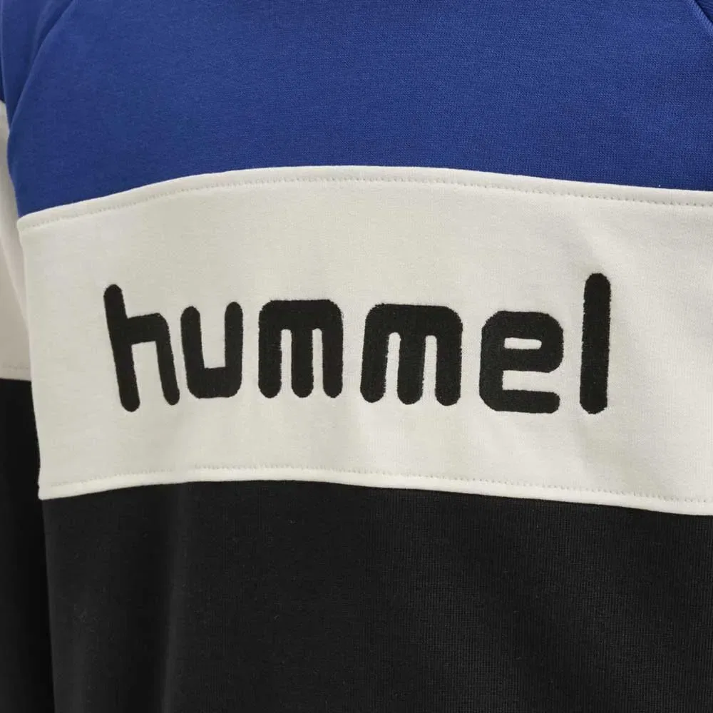 Детский свитшот для девочек хлопковый Claes Hummel, Blue — фото 4