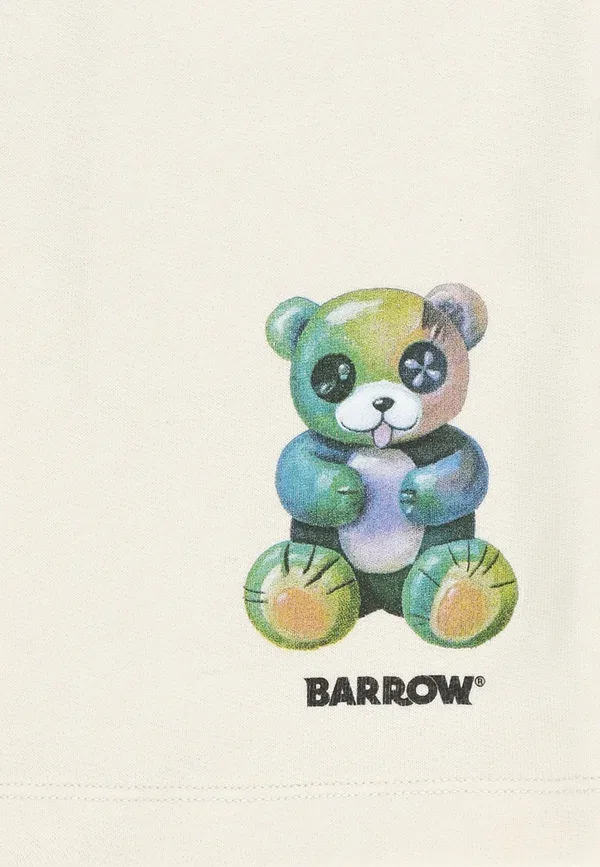 Шорты Bermuda con logo Barrow, слоновая кость — фото 3