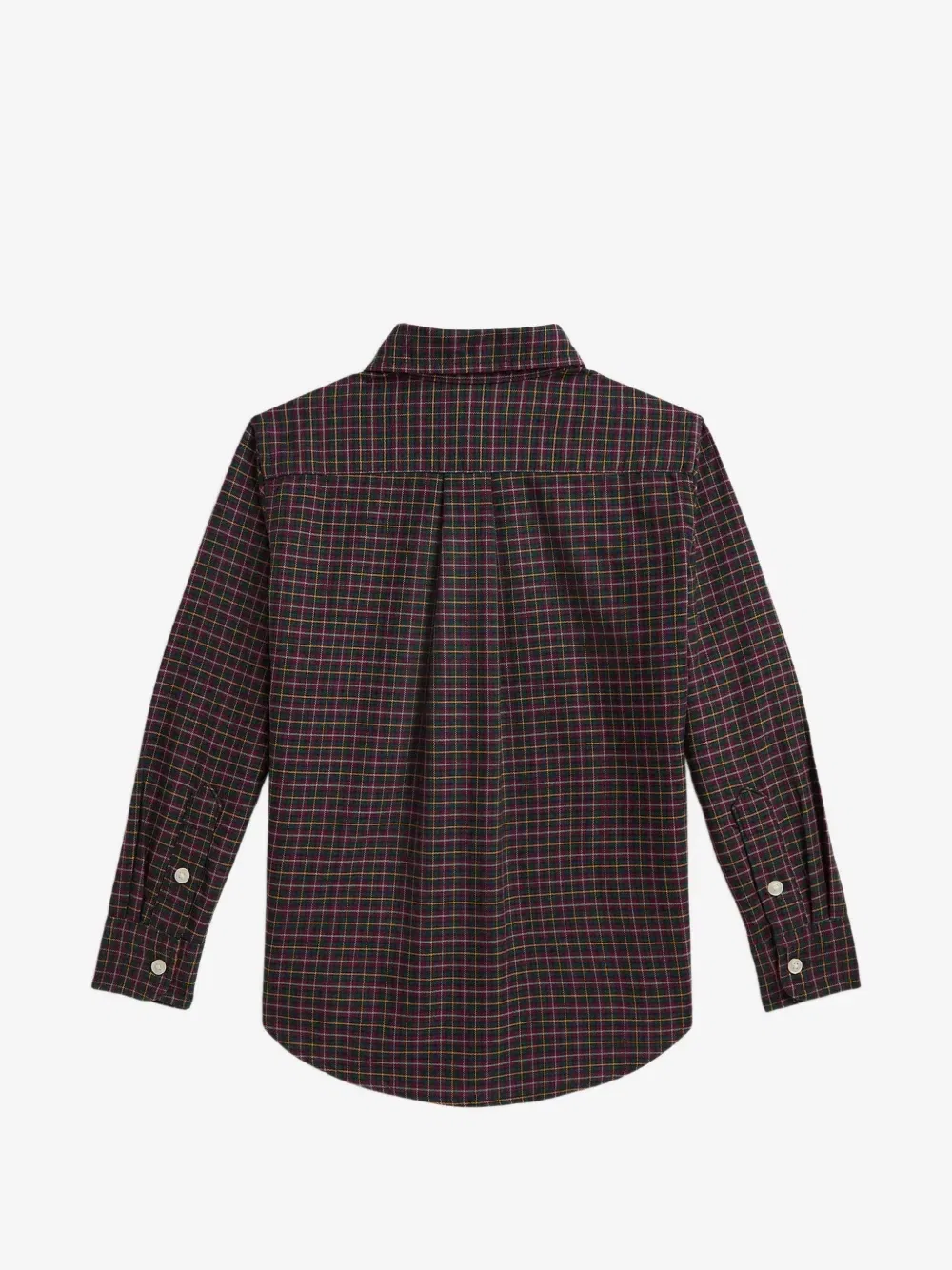 Клетчатая рубашка на пуговицах POLO RALPH LAUREN KIDS, красный — фото 2