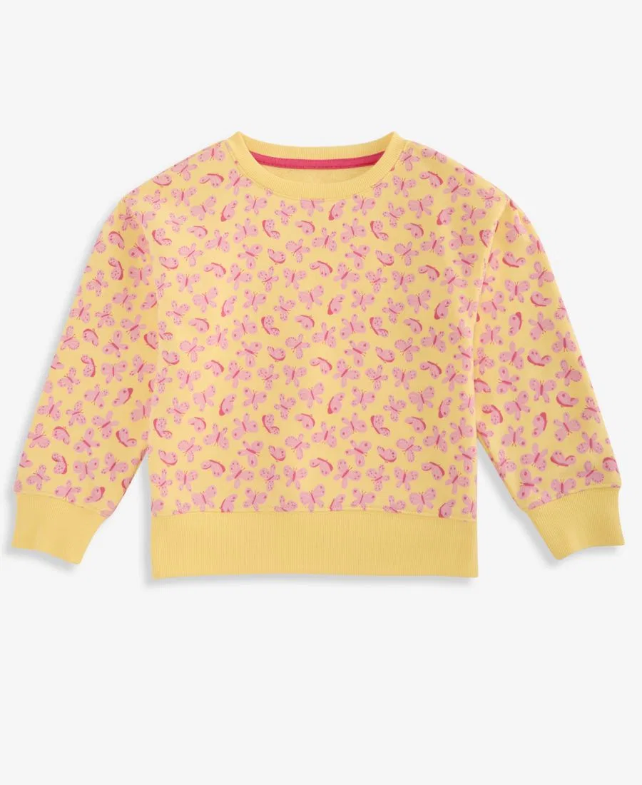 Свитшот с принтом бабочек Epic Threads, Lemon Ice