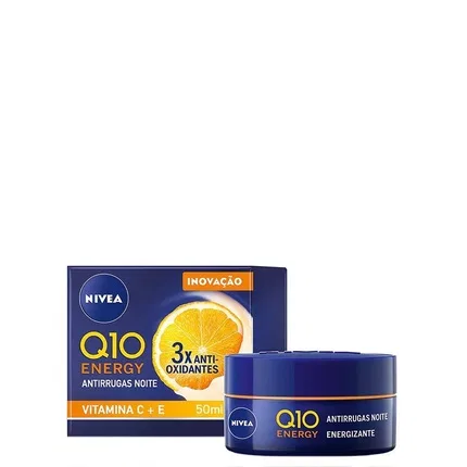 Крем ночной восстанавливающий Nivea Q10 Energy, 50 мл