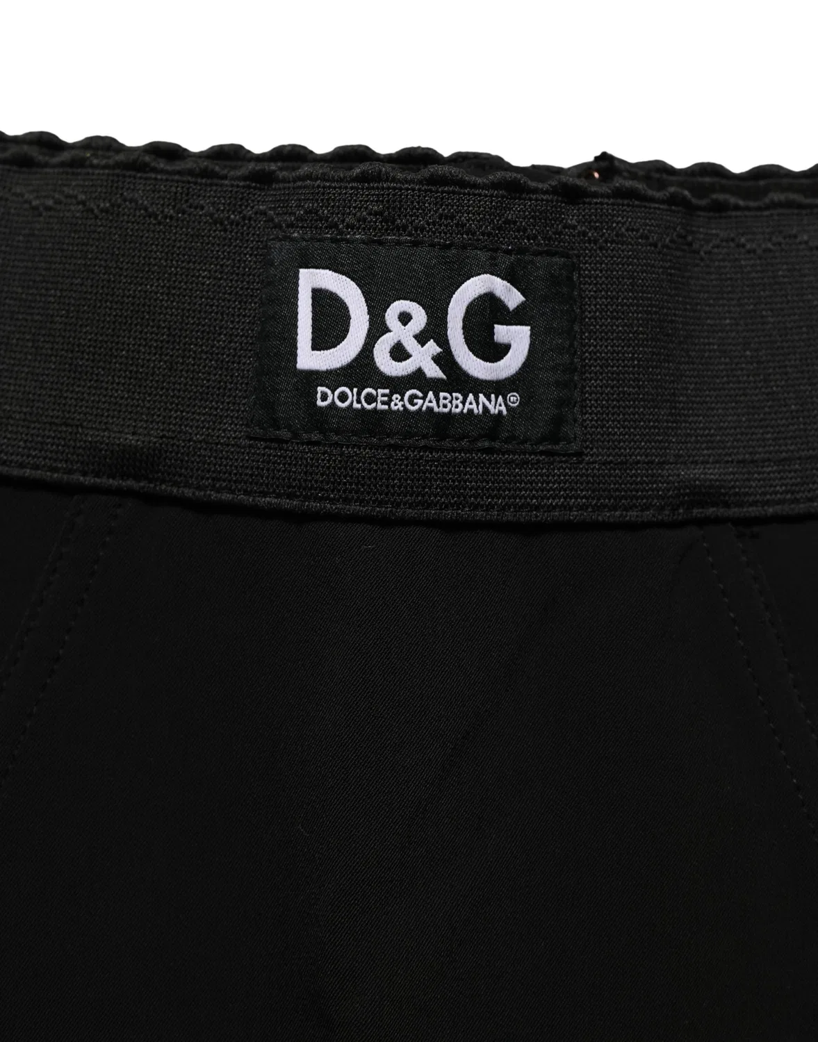 Женские брюки капри с высокой посадкой Capri Dolce & Gabbana, Black