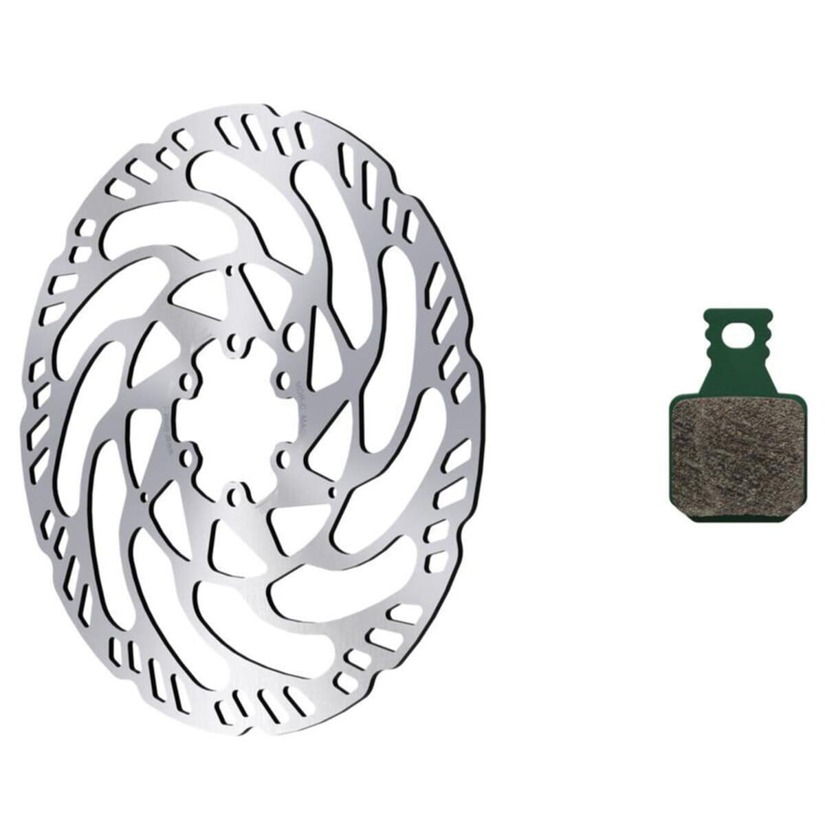 

Тормозной диск MDR-C и тормозная колодка 8.S, SPORT MAGURA, черный