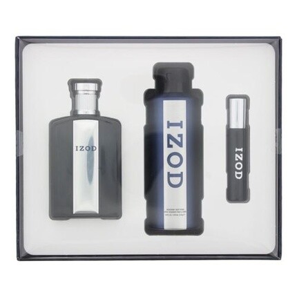 

Подарочный набор Izod из 3 предметов для мужчин - EDT 100 мл, EDT 15 мл, спрей для тела 200 мл