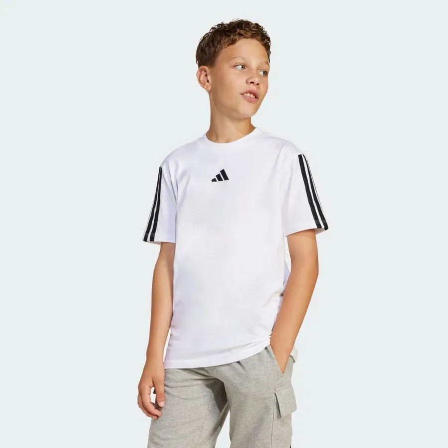 Детская футболка с длинным рукавом Sportswear JD6488 Essentials Tee Kids adidas, Белый