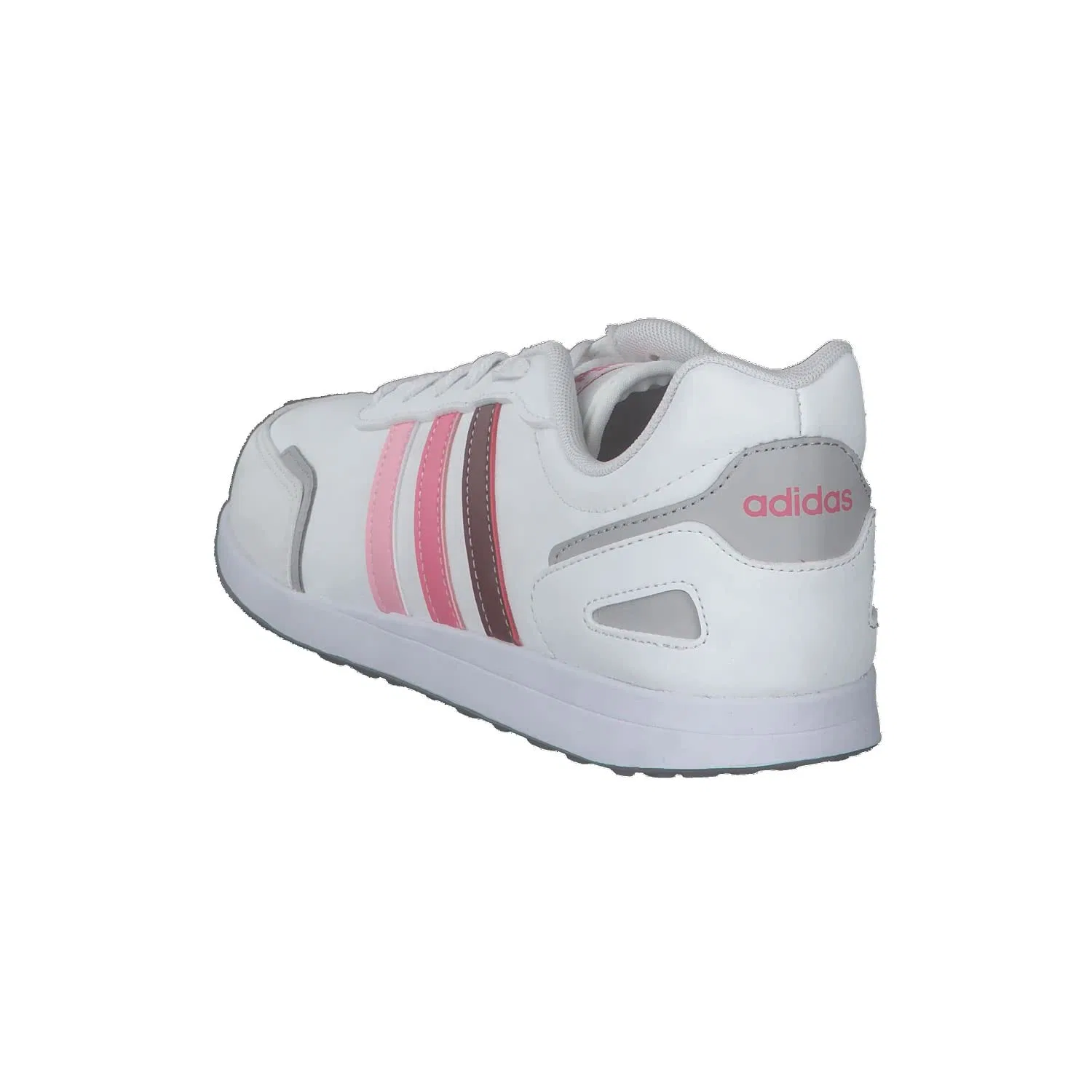 Детские кроссовки для мальчиков с липучками Vs Switch 3k Adidas, White Crystal Red Shade Pink Tone — фото 4