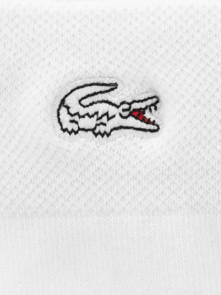 Носки женские LACOSTE Basic Picot, White — фото 2