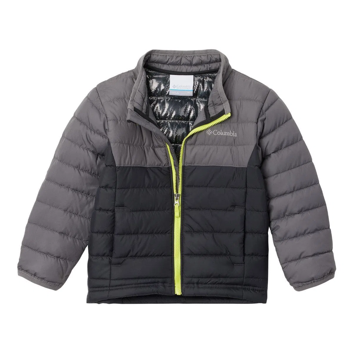 Куртка детская утепленная Powder Lite Columbia, Shark/City Gre