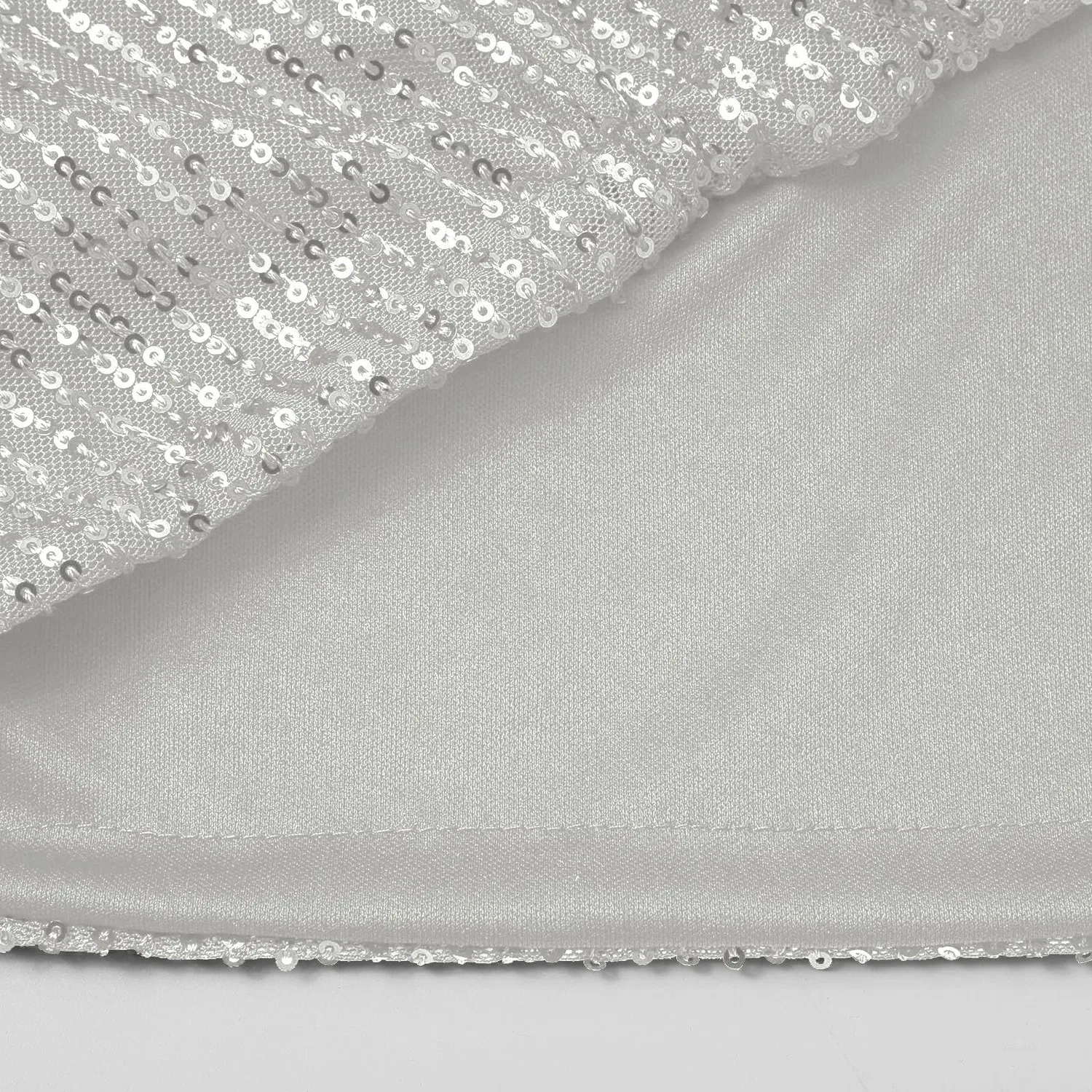 Женская куртка с пайетками Sequin Top Women Sparkly Short Jacket Casual Shiny Blazer Party Coat Solid Color Tops Long Sleeve Open Front Cardigan Glitter Disco Bomber Jacket Y2K Elegant Jacket, Argento — фото 4