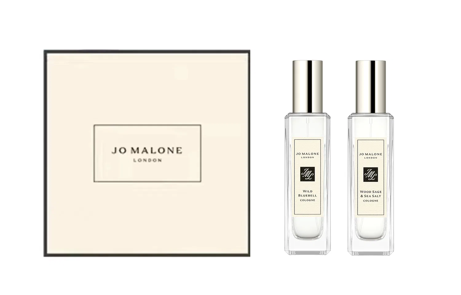 Парфюмерный набор Jo Malone London Bluebell Perfume и Sage & Maris Sal Perfume, 30мл+30мл — фото 2