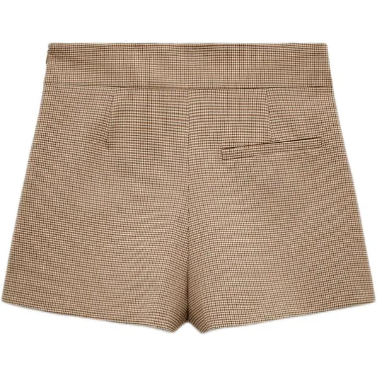 Женские шорты Casual Shorts ZARA, Beige Brown — фото 3