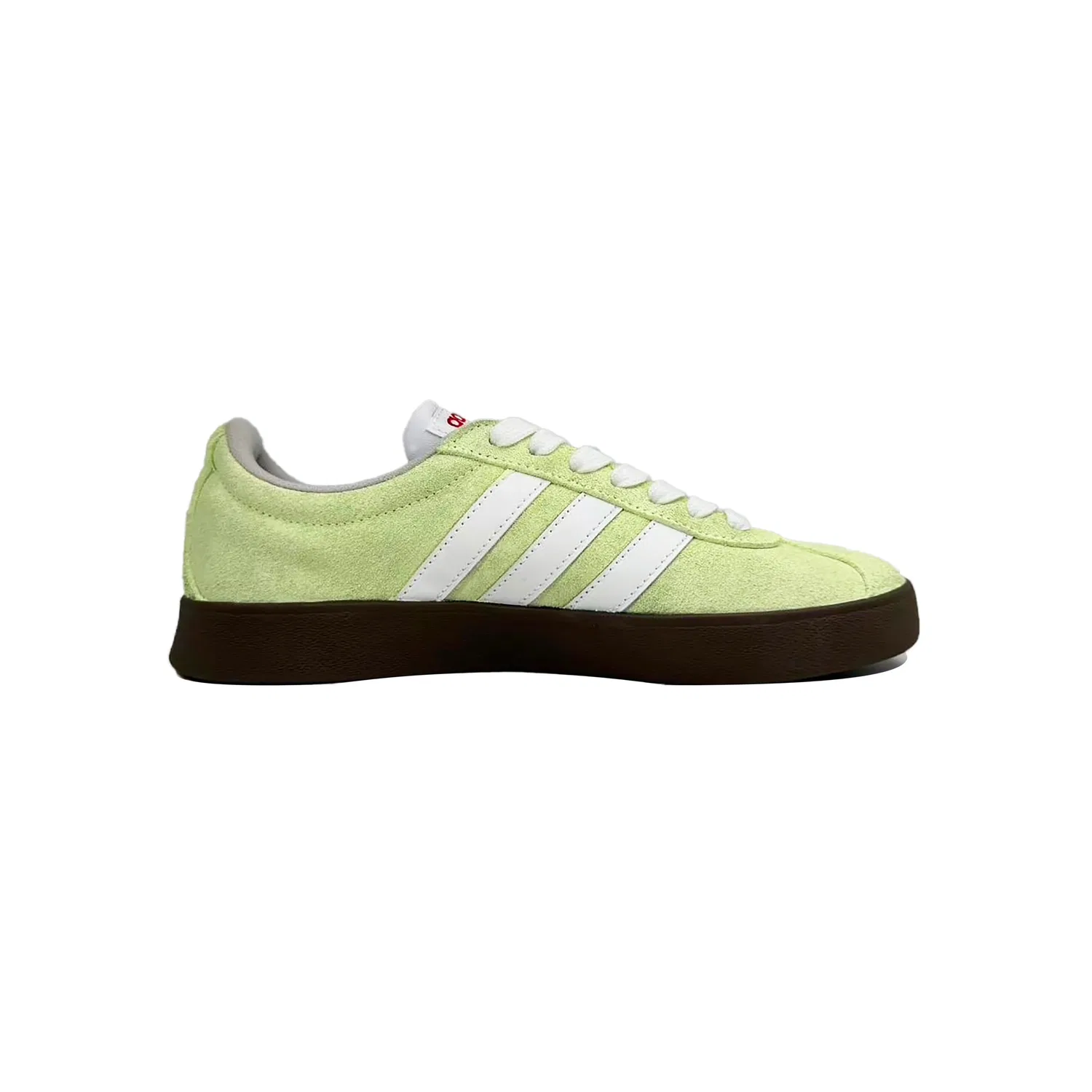 Детские кроссовки-трапеция на низком подъеме German Army Trainers Adidas Neo, Green Yellow — фото 3