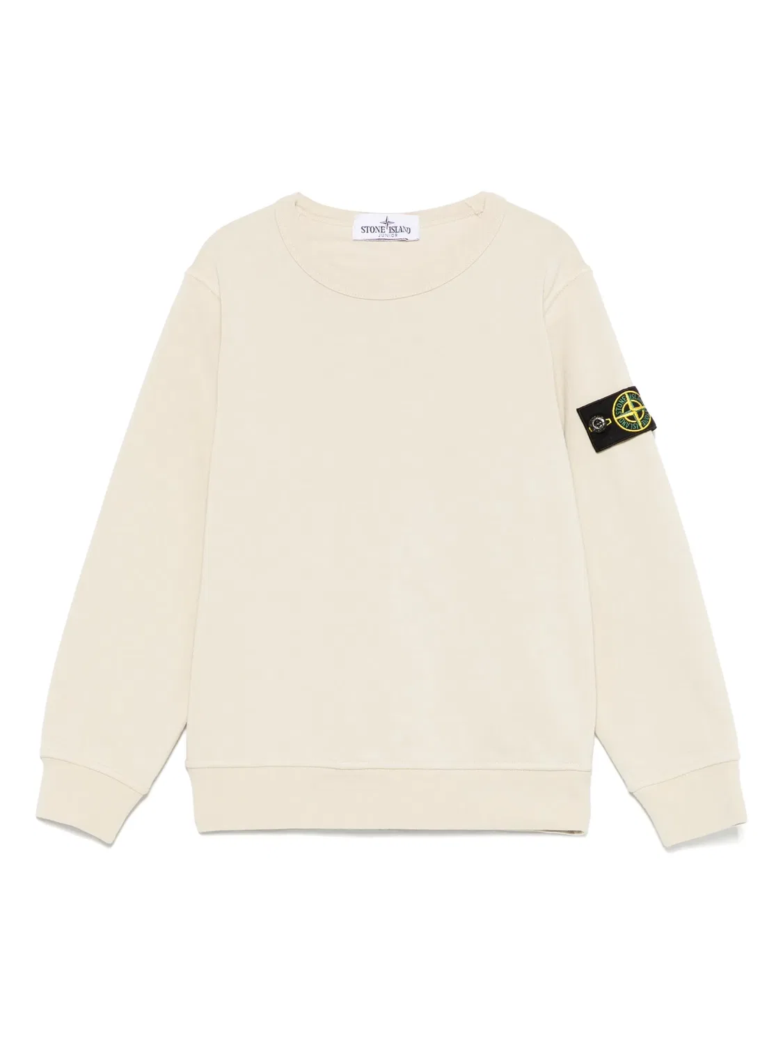 Толстовка с эмблемой компаса Stone Island, светло-бежевый
