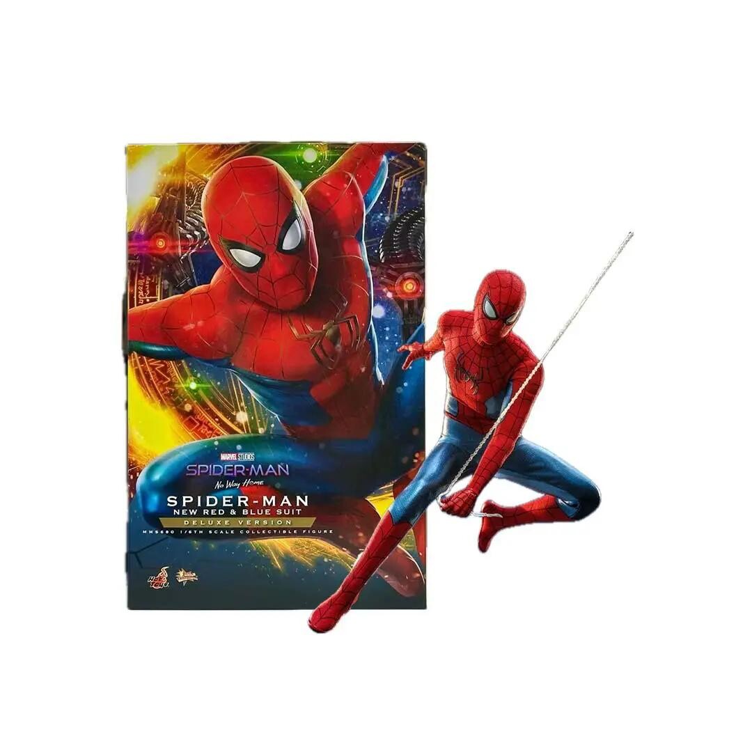 

Фигурка Hot Toys Spider-Man: No Way Home - Spider-Man (New Red and Blue Suit) 1:6, 28,5 см