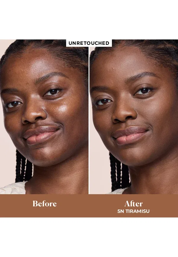 Пудра компактная матирующая Real Flawless Feather Matte Powder Foundation Laura Mercier, 7.6 г, 5N Tiramisu, цвет 5n tiramisu​ — фото 2