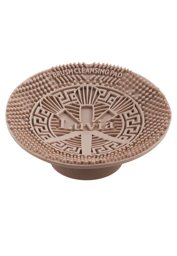 Косметический аксессуар для чистки кистей Brush cleansing pad Luvia Cosmetics, Coffee 40 г, кофейный — фото 3