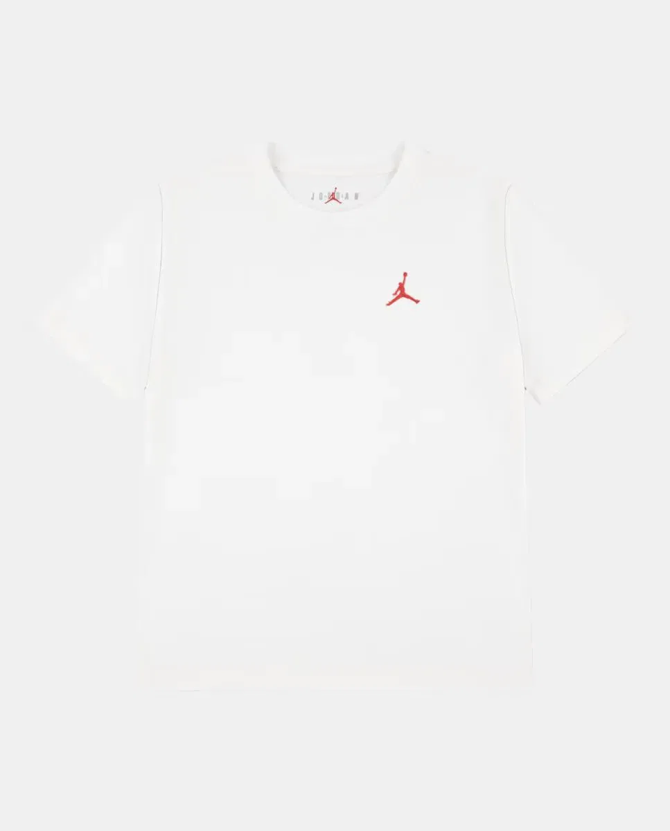 Детская футболка для мальчиков с принтом Jumpman Air Emb Jordan, Белый