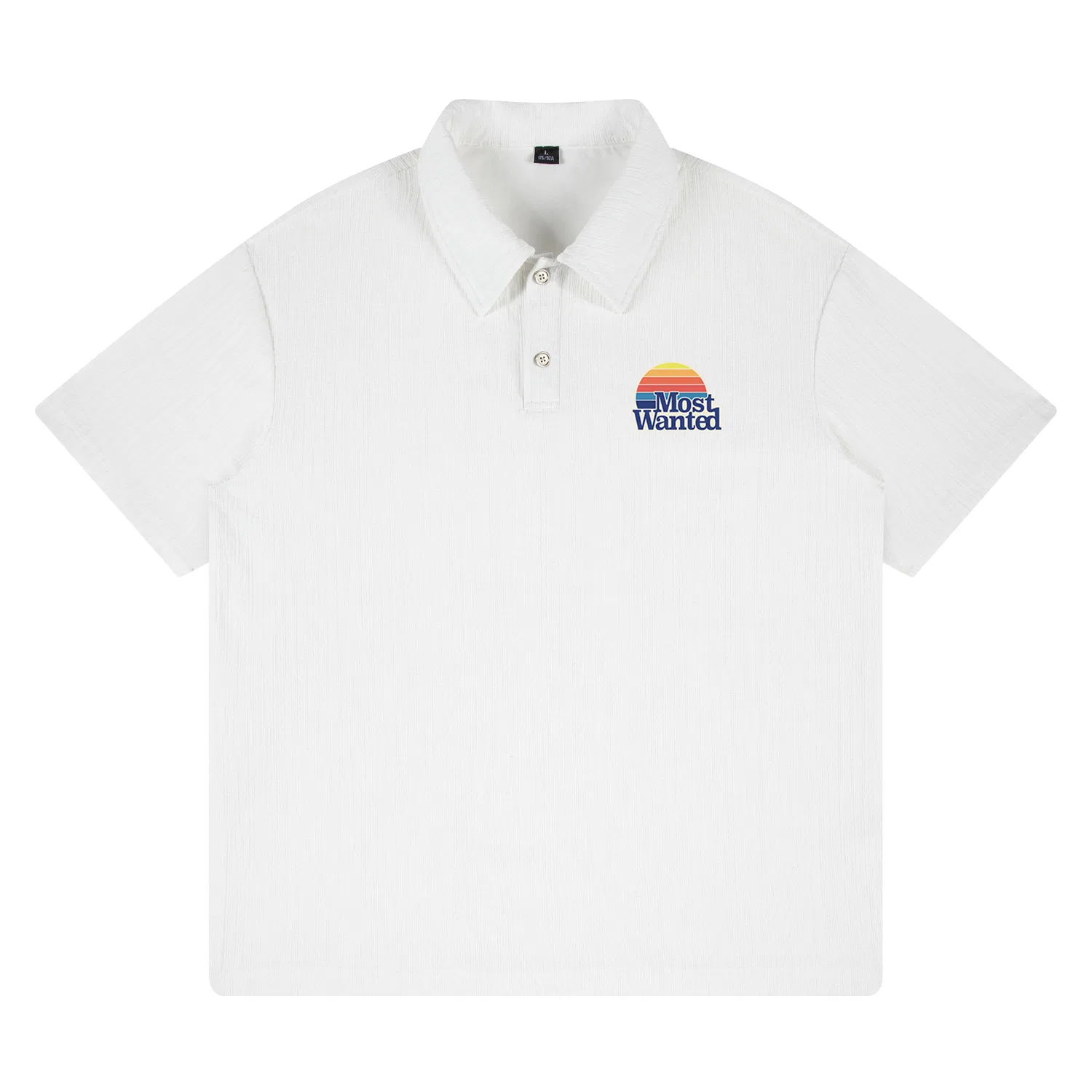 Детское поло с коротким рукавом Polo Shirt Unisex MostwantedLab, White