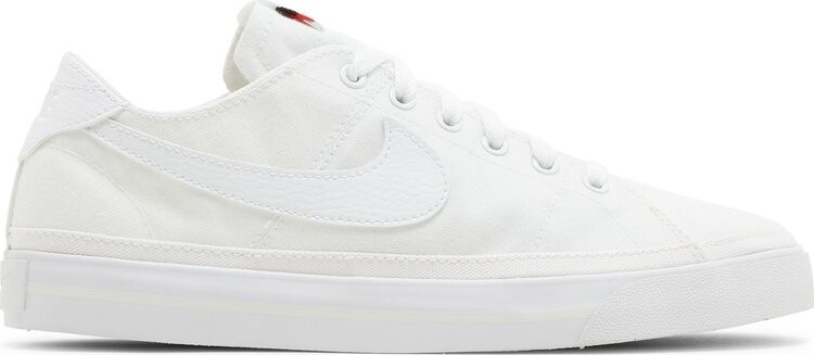 

Кроссовки Nike Wmns Court Legacy Canvas 'Triple White', белый