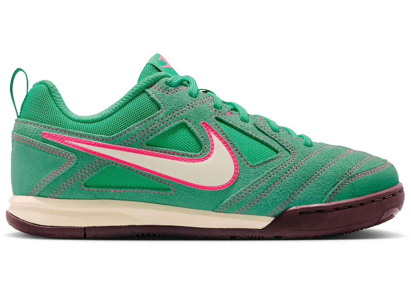 Детские кроссовки Nike Gato Nike, Stadium Green/Hyper Pink/Burgundy Crush/Coconut Milk