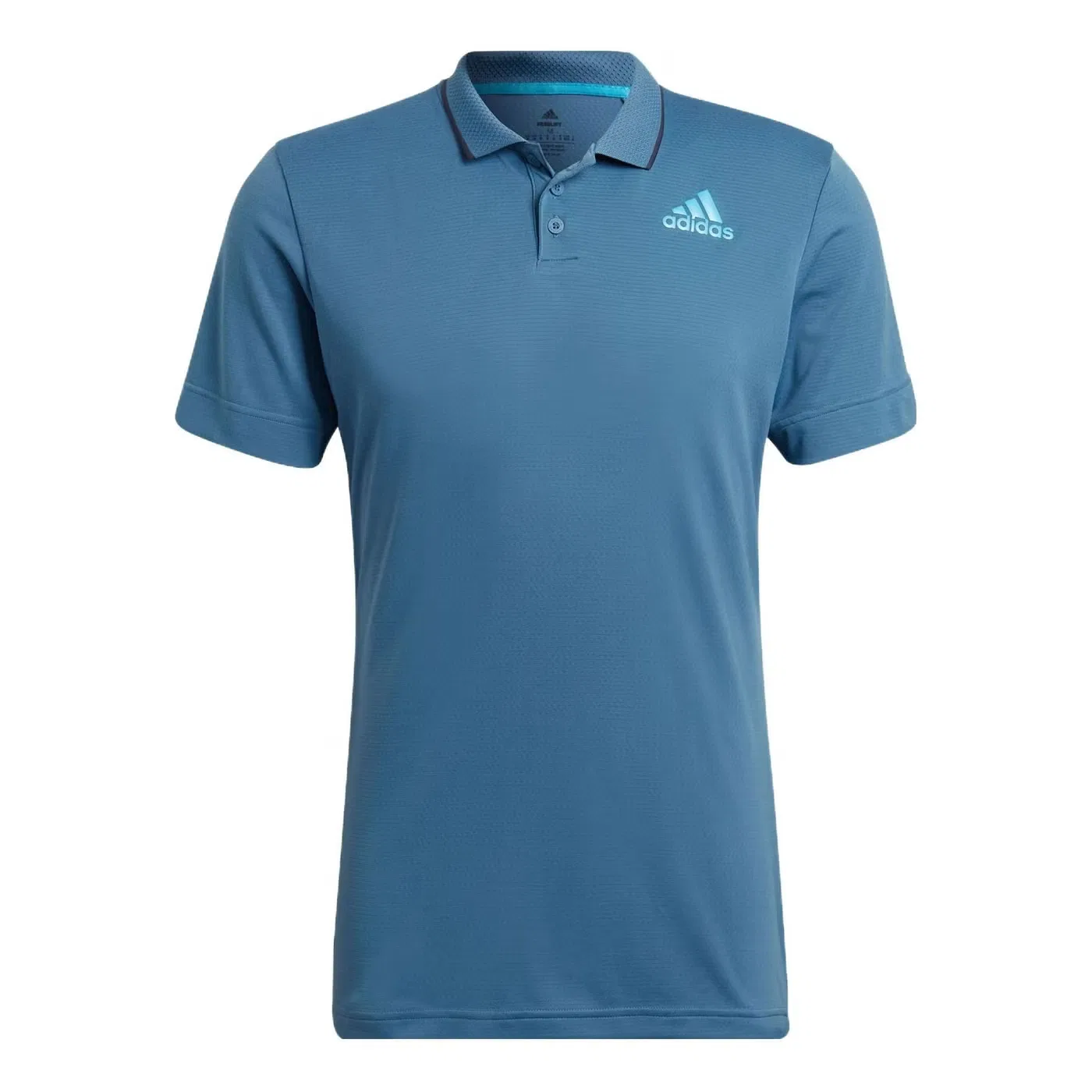 Поло с принтом логотипа Gameset Adidas, синий