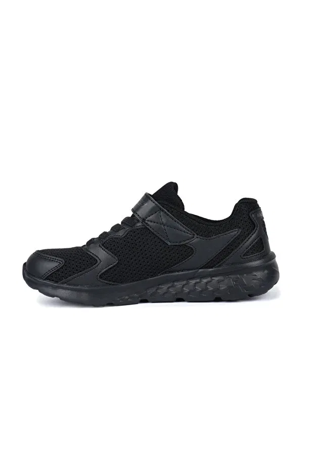 Детские кроссовки для девочек текстильные Go run 400 intrepid unisex children's shoes 998204l-bbk Skechers, Black — фото 2