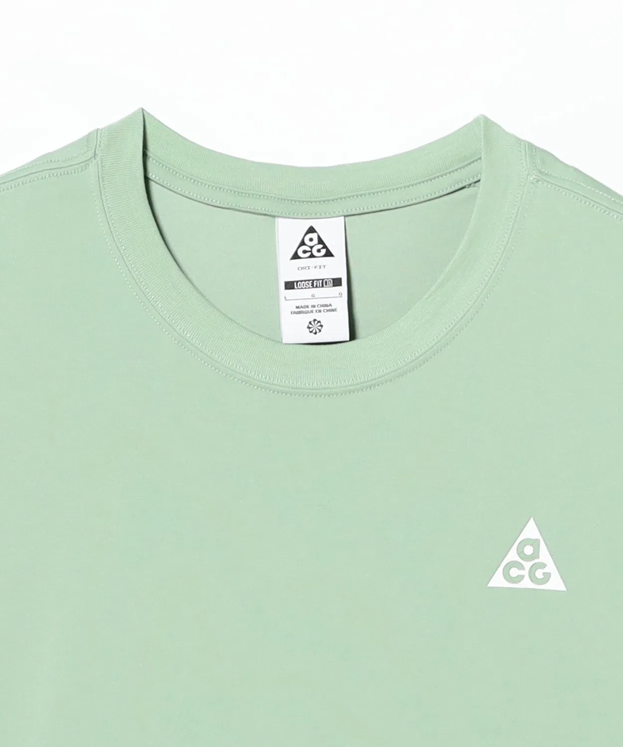 Мужская футболка с принтом ACG Dri-FIT NIKE, Mint — фото 3