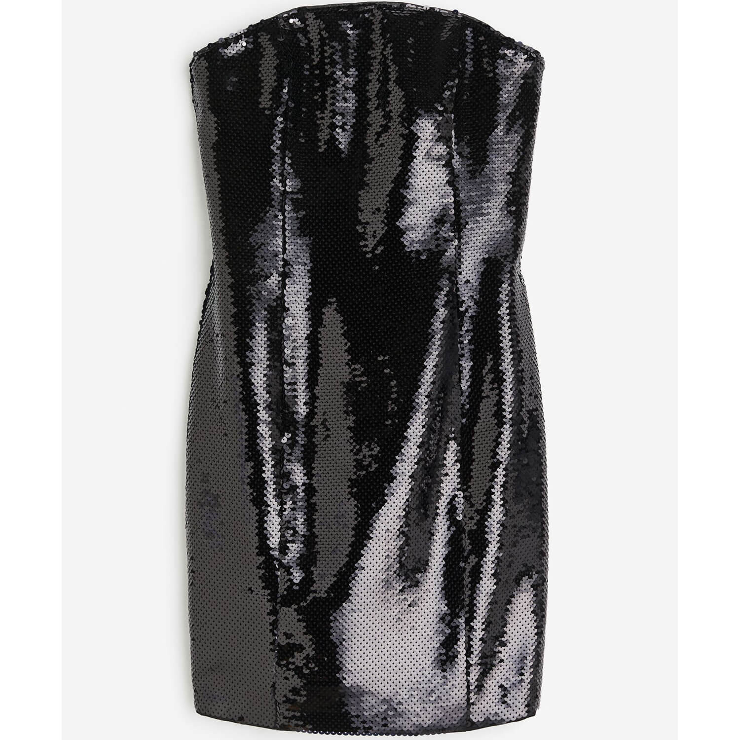 

Платье H&M Sequined Bandeau, черный