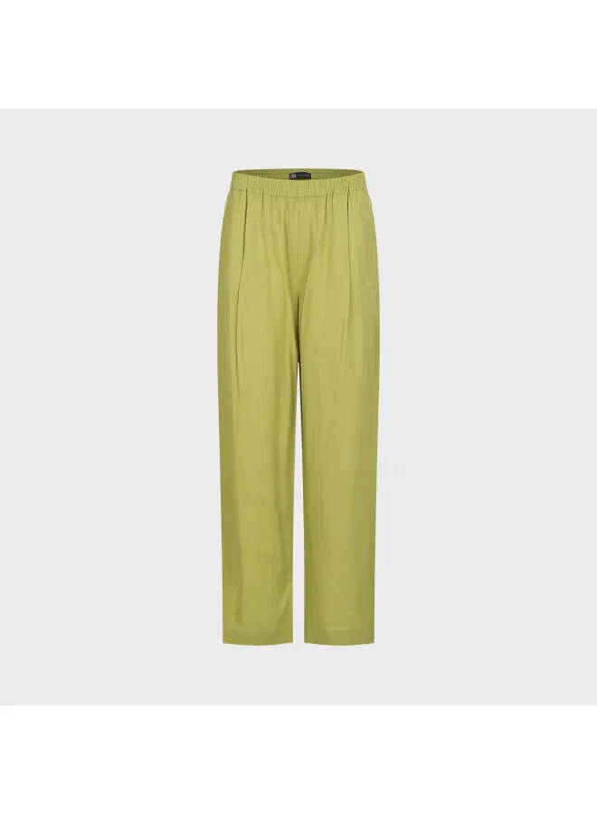 Брюки свободного кроя Zara, зеленый — фото 2