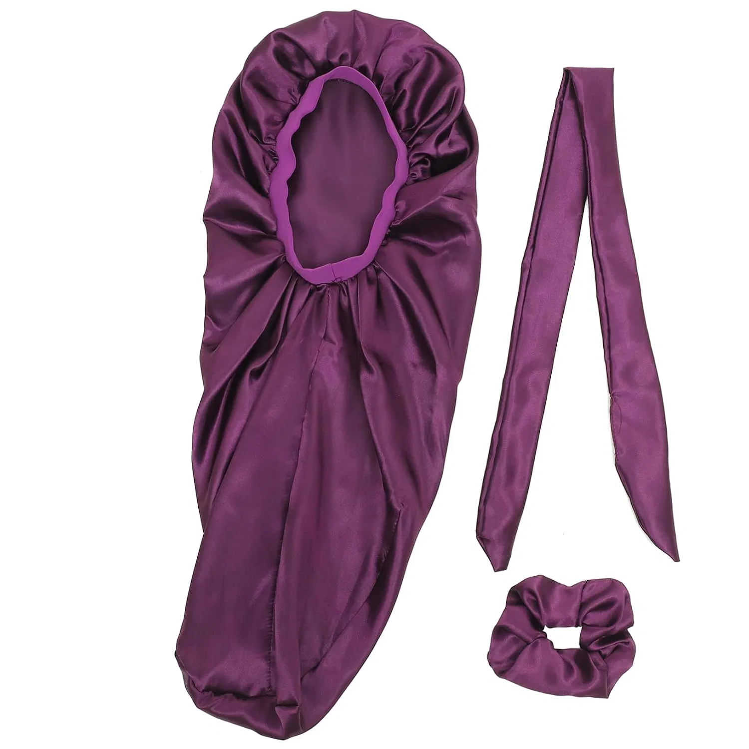 Шапочка для душа Satin, Homoyoyo, 1 шт, 69x29x0.1 см, Lila