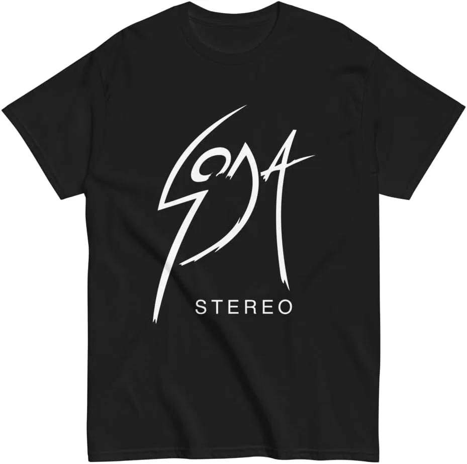 Футболка с принтом Soda Stereo, Black