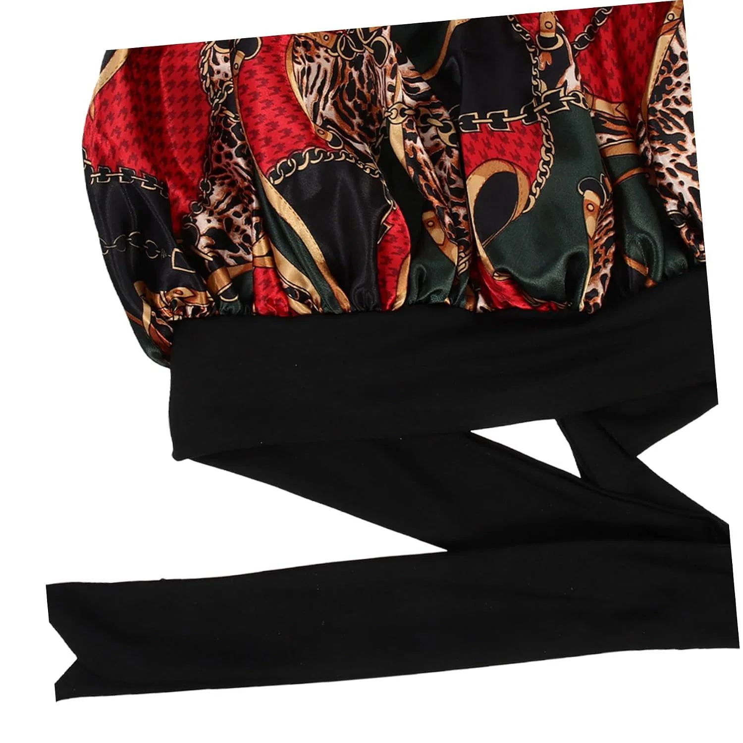 Набор шапочек для душа, сатин, Minkissy, 5 шт, 79x30x20 см, 330 г, Red — фото 2