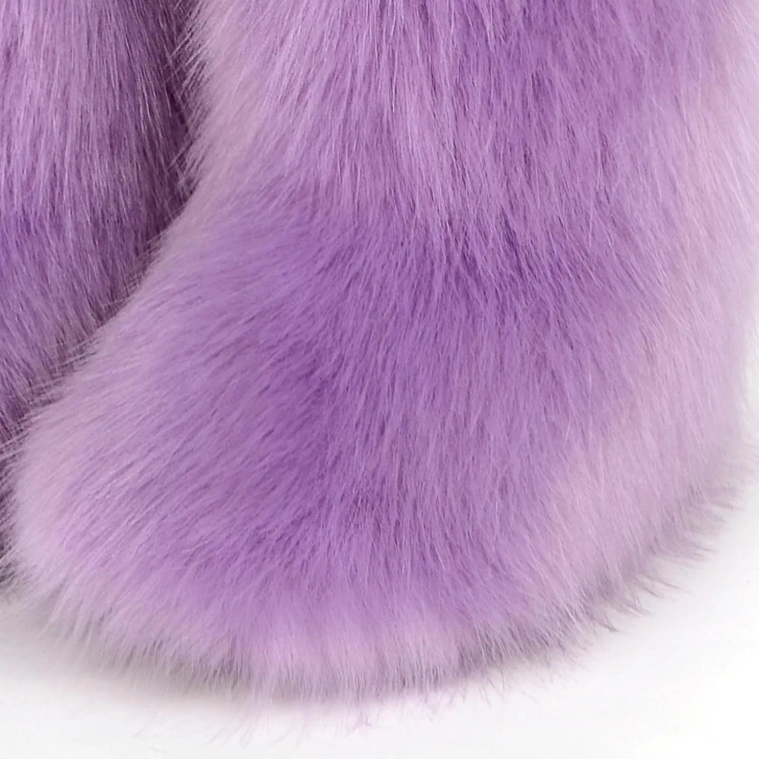Детские зимние сапоги для девочек с искусственным мехом LLTMALL, Light Purple — фото 3